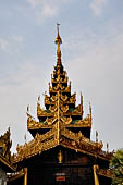 Yangon Myanmar. Shwedagon Pagoda (the Golden Stupa).  